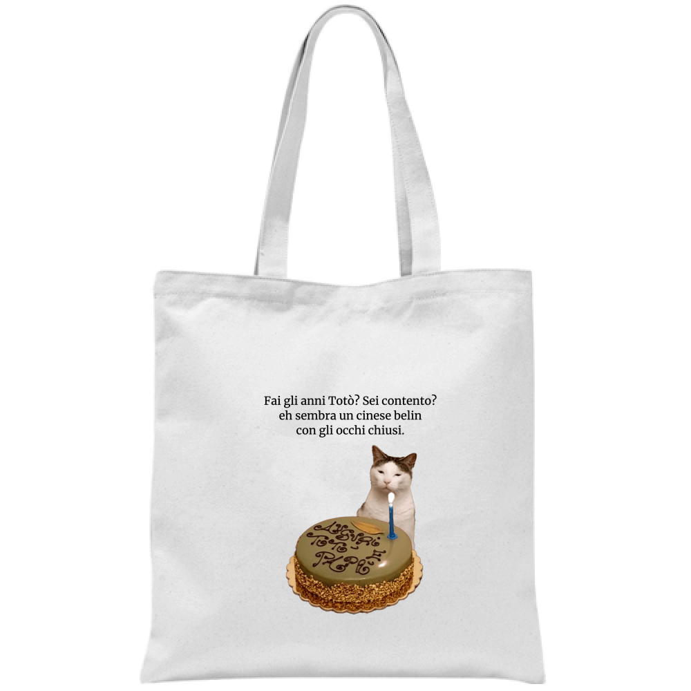 Toto il gatto cinese borsa tote bag