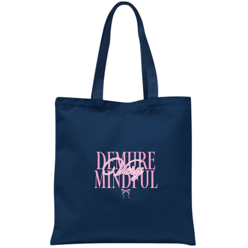 Very Demure Borsa Tote Bag Blu