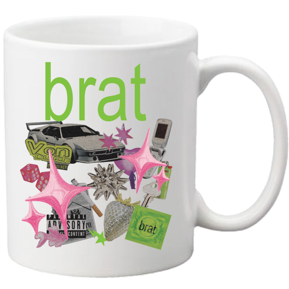 Brat Summer Tazza Bianca