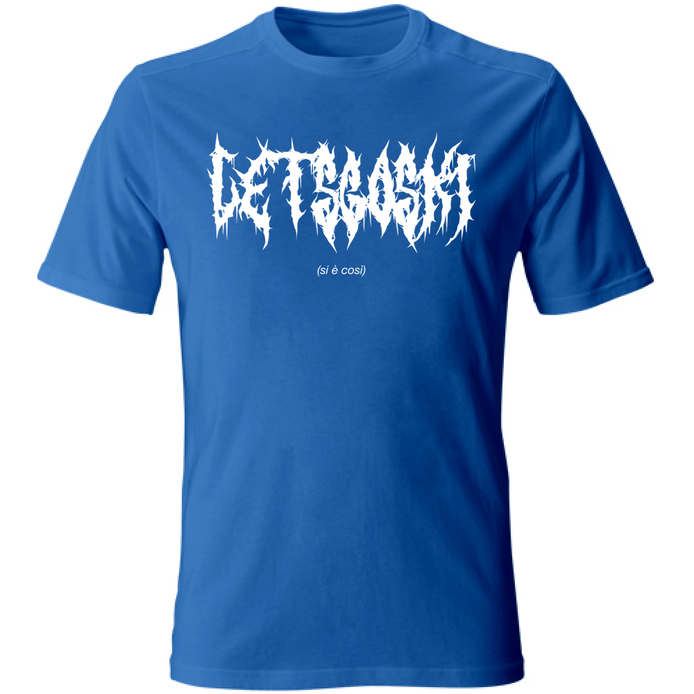 Letsgoski Brutal Maglia TShirt Blu