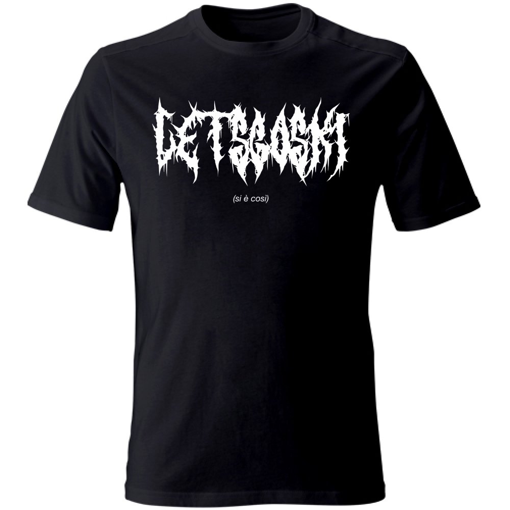 Letsgoski Brutal Maglia TShirt Nera