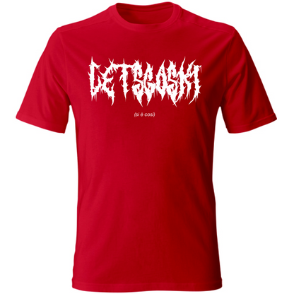 Letsgoski Brutal Maglia TShirt Rossa