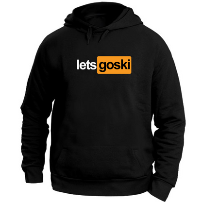 Letsgoski PH Felpa Con Cappuccio Nera