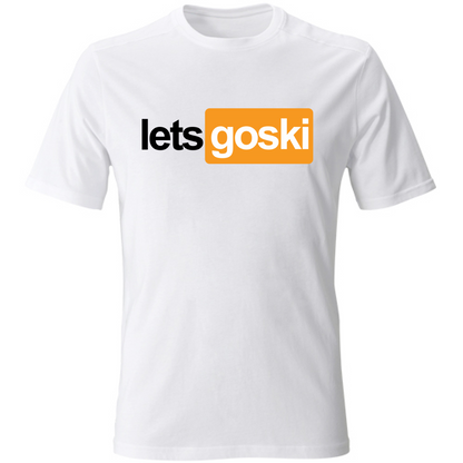 Letsgoski PH Maglia TShirt Unisex Bianca