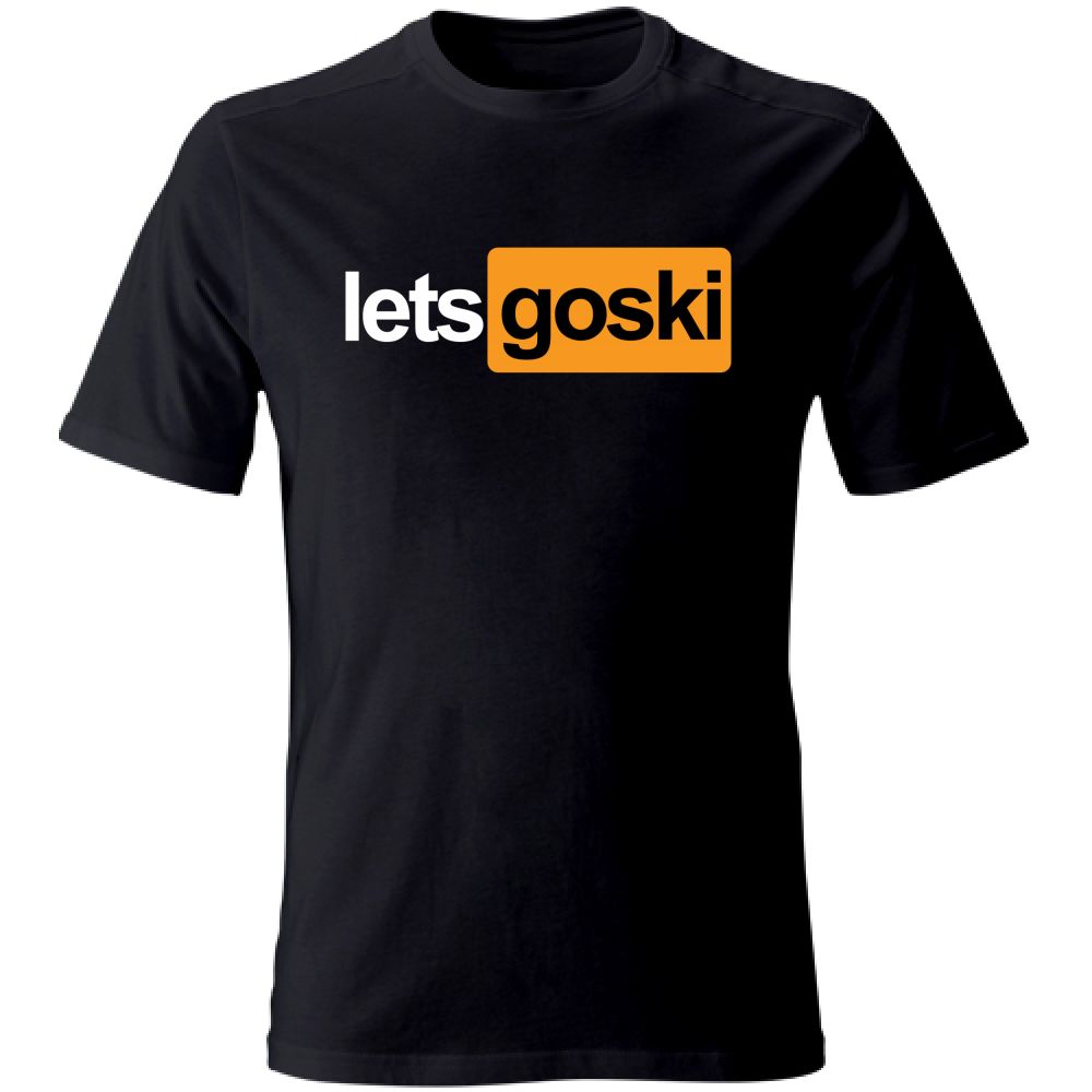 Letsgoski PH Maglia TShirt Unisex Nera