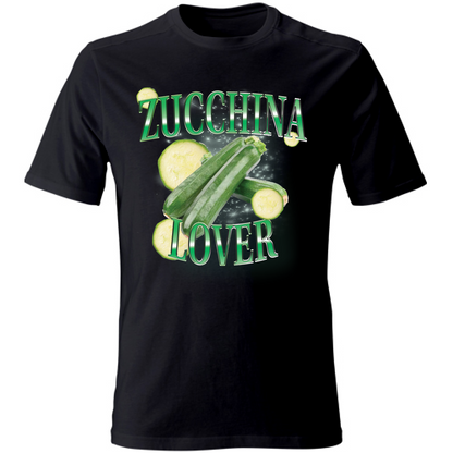 Zucchina Lover Maglia TShirt Black
