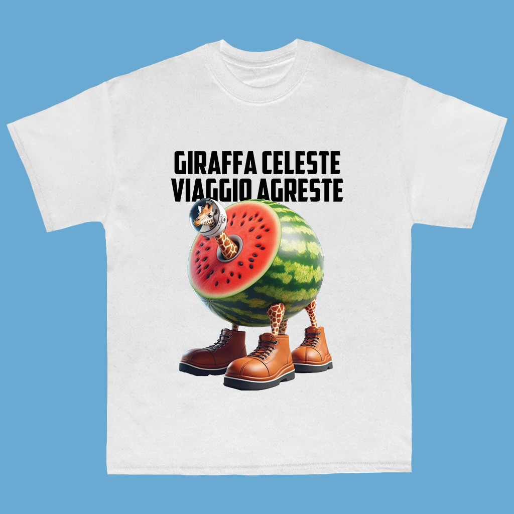 Giraffa Celeste - Tshirt