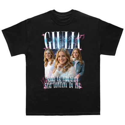 Fidanzata Baddie - Maglietta Regalo Per Fidanzato